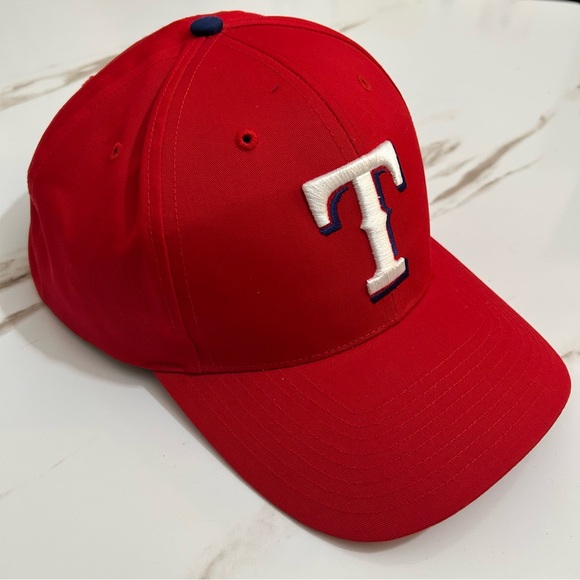 Twins Enterprise Other - Vintage Texas Rangers Hat Cap Snapback Red MLB Baseball Twins Enterprise 90s Vtg